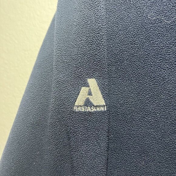 Eddie Bauer First Ascent Jacket Men’s Large Blue Fleece Full Zip Outdoor Hiking - Picture 5 of 7